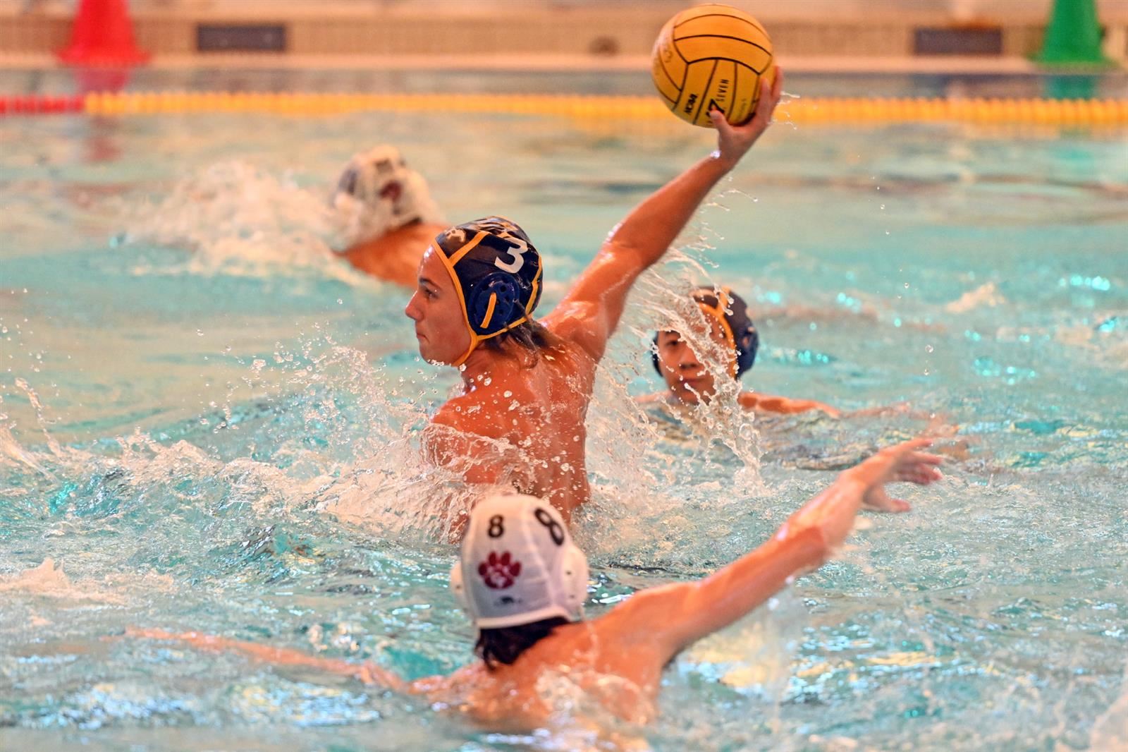 Boys’ water polo athletes earn 2023 All-District 16-6A league honors.
